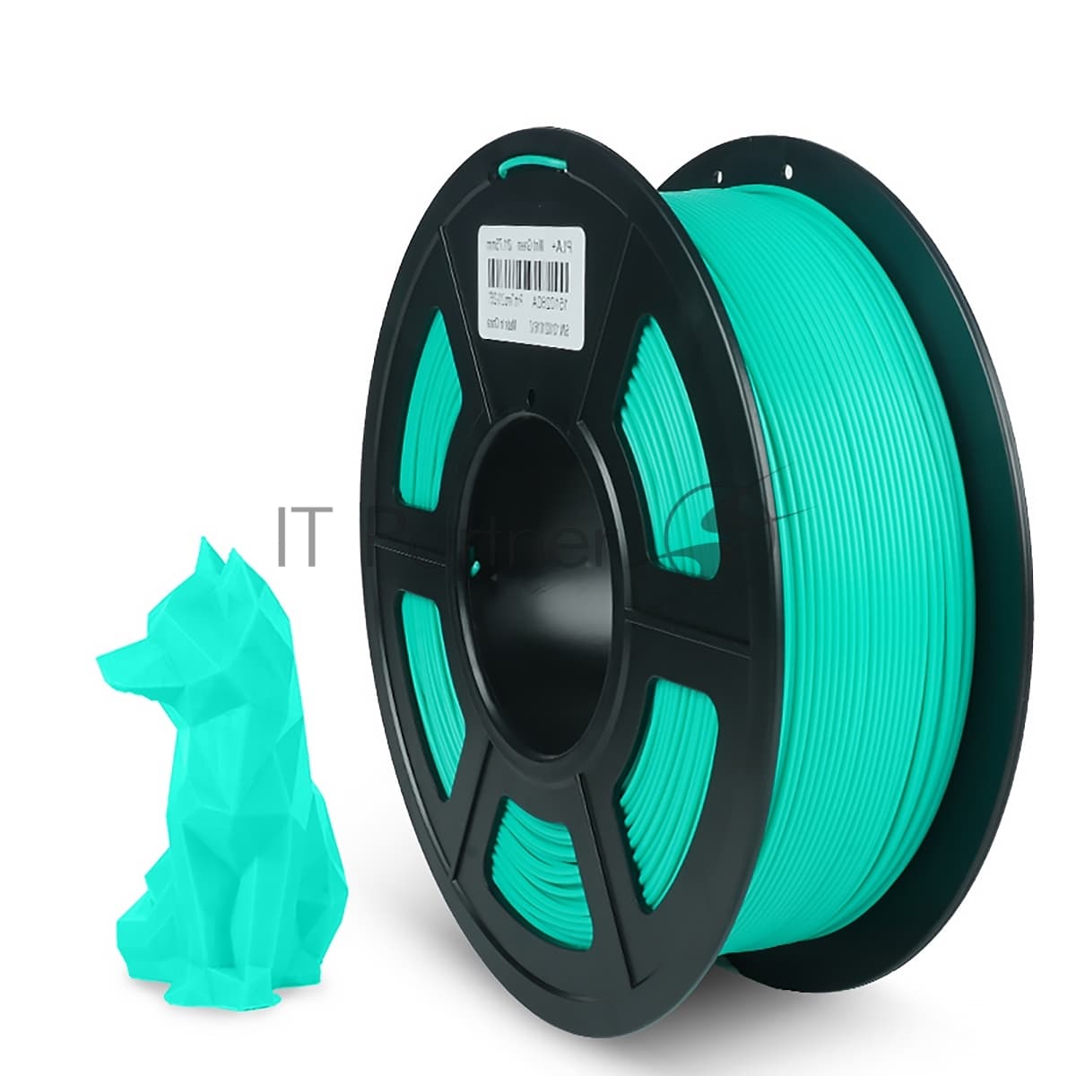 -/ Филамент NVPRINT PLA+ Mint Green для 3D печати диаметр 1.75мм длина 330 метров масса 1 кг