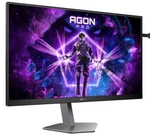 Монитор 24.1" AOC AGON PRO AG246FK TN 1920x1080, 540 Гц, 0.5 мс, 16:9, 400 кд/м², 2xHDMI 2.0, DP 1.4, 3.5 Jack, USB Hub (4x USB), HDR10, FreeSync Premium, черно-серый