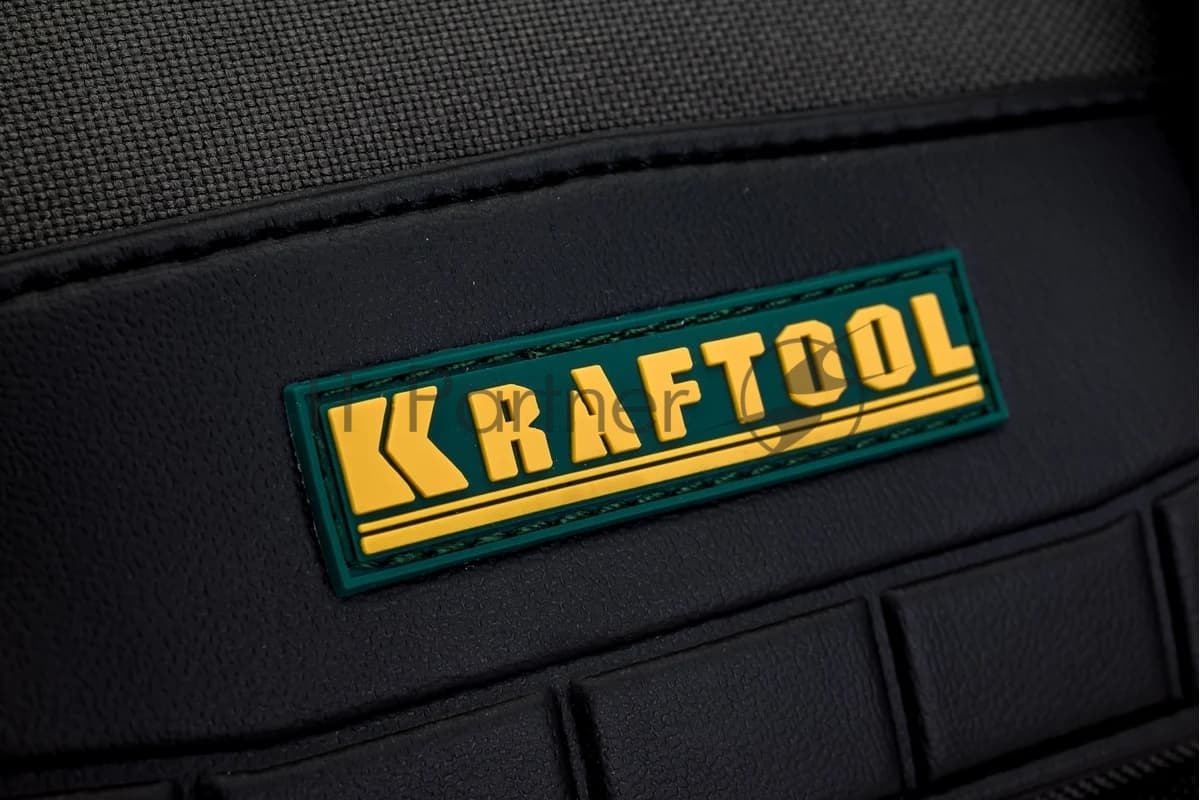Сумка KRAFTOOL "INDUSTRIE" инструментальная, жесткое пластиковое дно, 20 карманов, длина 45см 38740-18