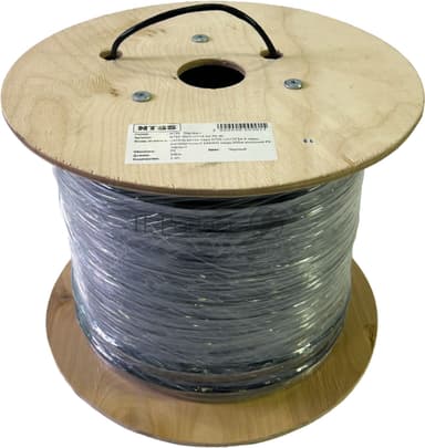 Кабель информационный NTSS NTSS-OUT-UTP4-5Е-PE-BL cat.5e U/UTP 4X2X24AWG PE внешний 305м черный
