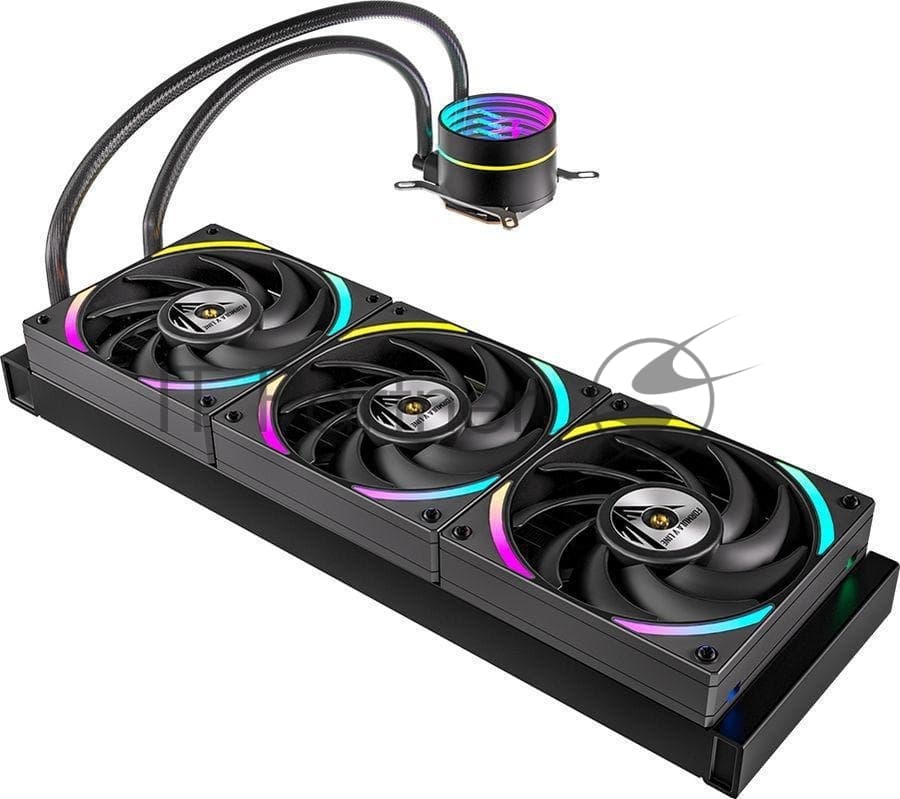 Система водяного охлаждения Formula Oasis L360 ARGB Soc-AM5/AM4/1200/2066/1700/1851 черный 4-pin 1-27dB Al+Cu 360W Ret (OASIS L360 ARGB BK)