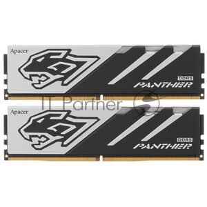 Оперативная память Apacer Panther, DDR5, 32GB (2x16GB), 6000 MHz, CL40, с радиатором