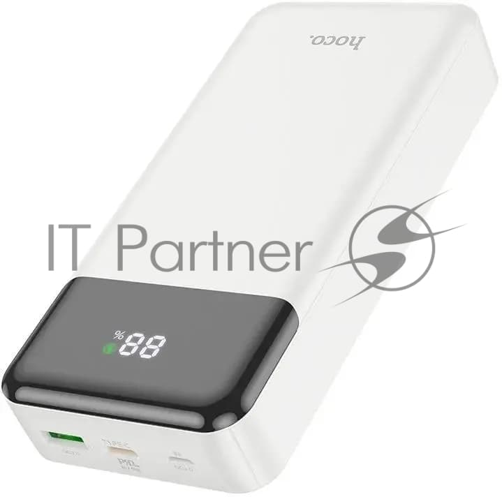 Портативный аккумулятор Hoco J102A Cool figure 20000mAh QC/PD 20W 5A USB-A/USB-C белый (J102A COOL FIGURE белый)