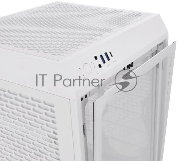 Компьютерный корпус Thermaltake The Tower 200 белый без БП miniITX 11x120мм 5x140мм 2xUSB 3.0 1xUSB3.1 audio bott PSU