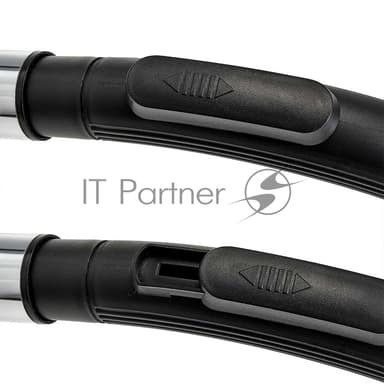 Пылесос Delta LUX DL-0848 черный/красный, 400/2200 Вт, уборка сухая, пылесборник мешок 3,5 л