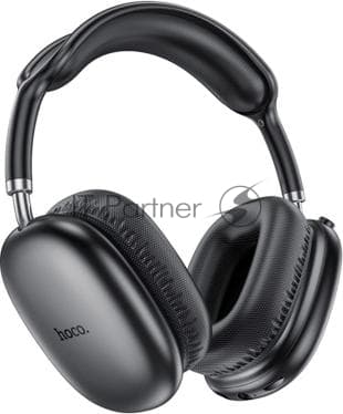 Беспроводные/проводные наушники Hoco W35 Air черный, полноразмерные, Bluetooth + проводной, до 45 ч.