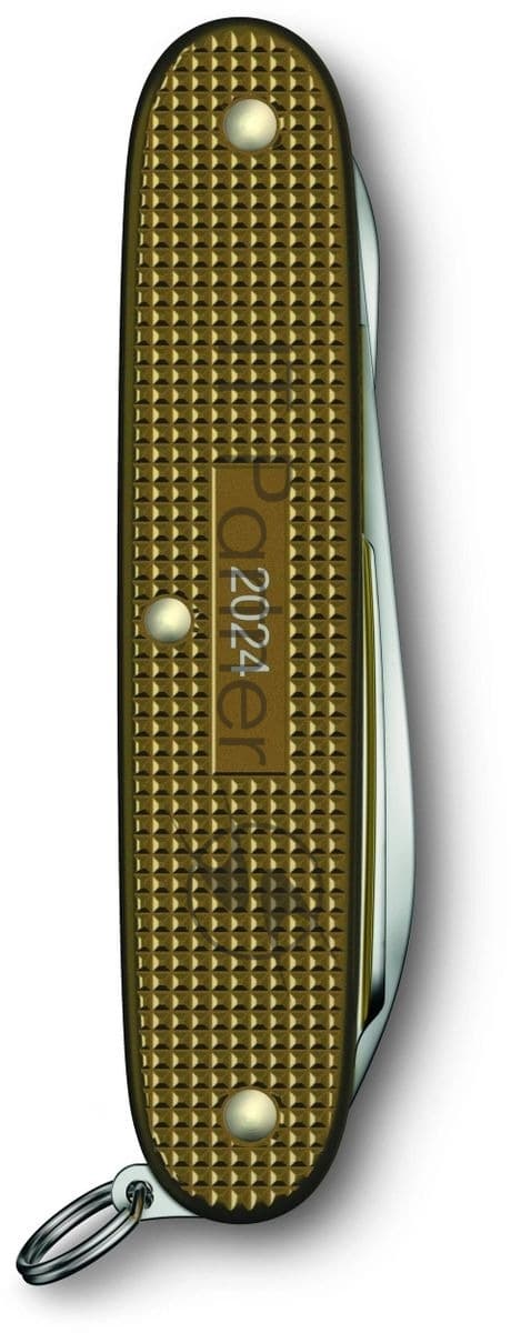 Нож перочинный Victorinox Pioneer X Alox LE 2024 (0.8231.L24) 93мм 9функц. коричневый подар.коробка