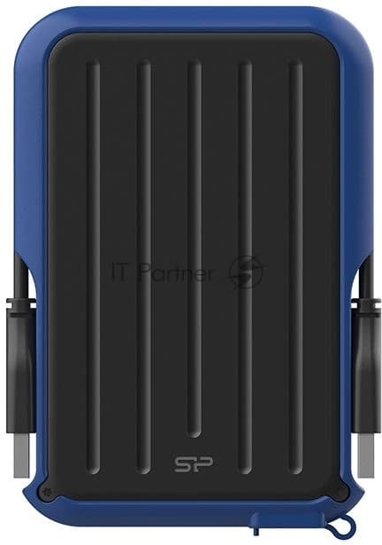 Внешний HDD 5TB Silicon Power Armor A66, 2.5", USB 3.2, Синий