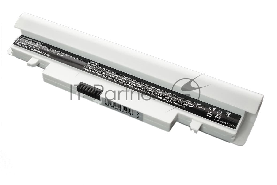 Аккумуляторная батарея для ноутбука Samsung N140 N143 N145 N150 N230 (AA-PB2VC6W) 5200mAh OEM белая