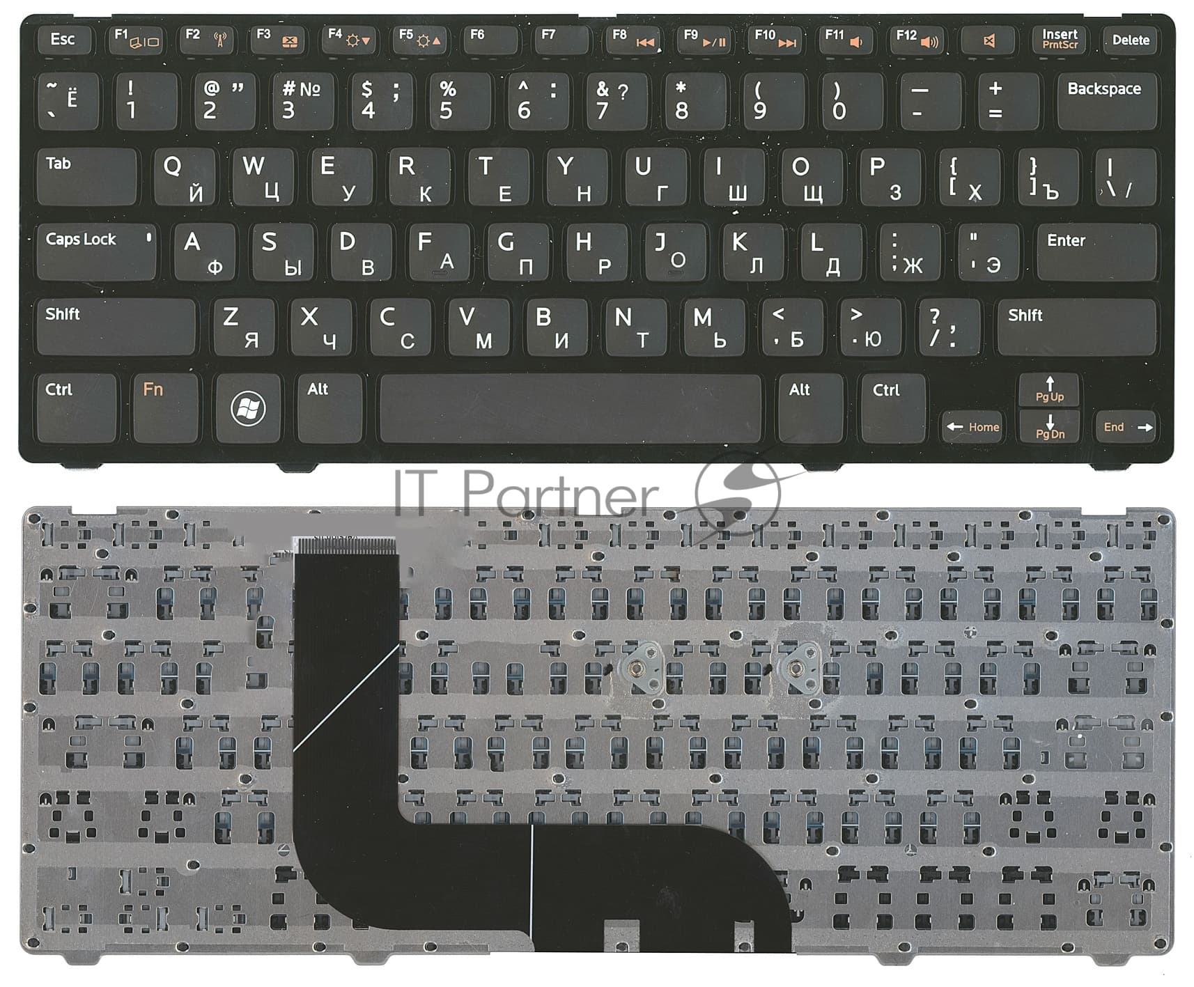 Клавиатура для ноутбука Dell Inspiron 14Z 5423 13Z 5323 черная