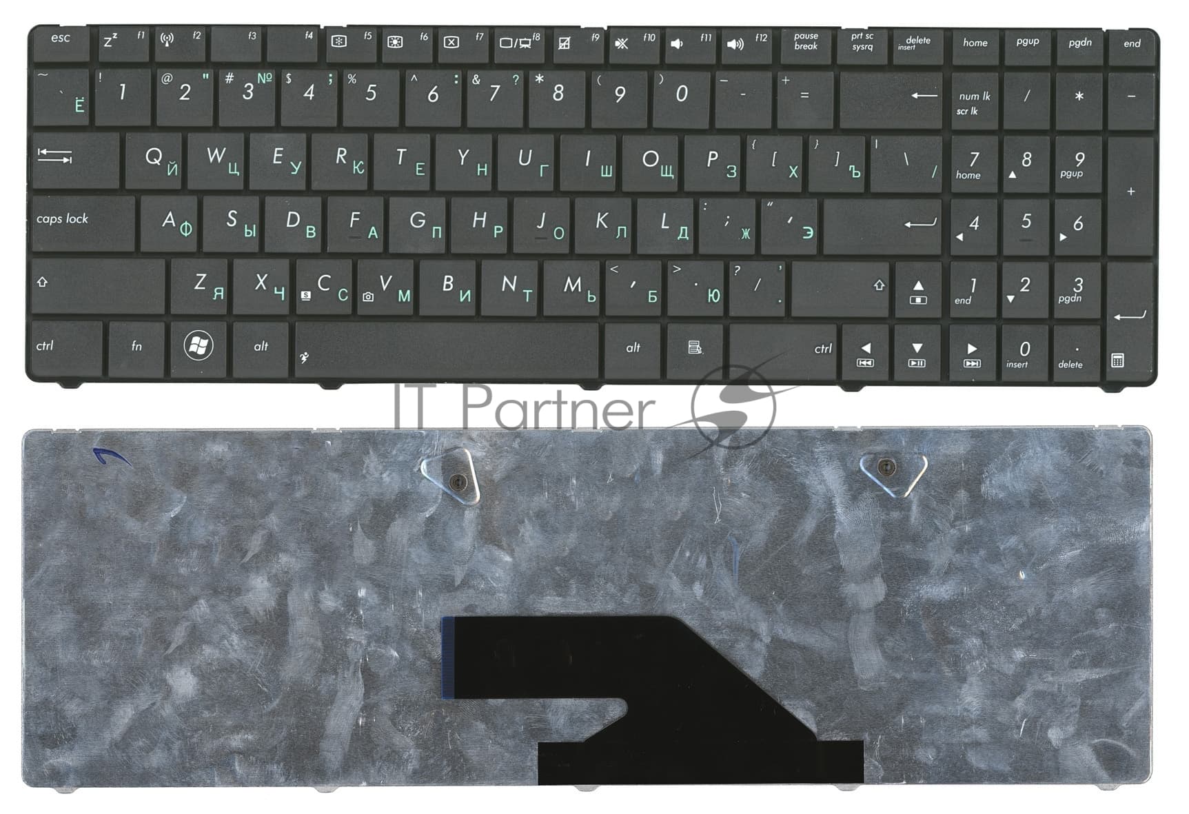 Клавиатура для ноутбука Asus K75 K75DE K75VJ K75VM черная
