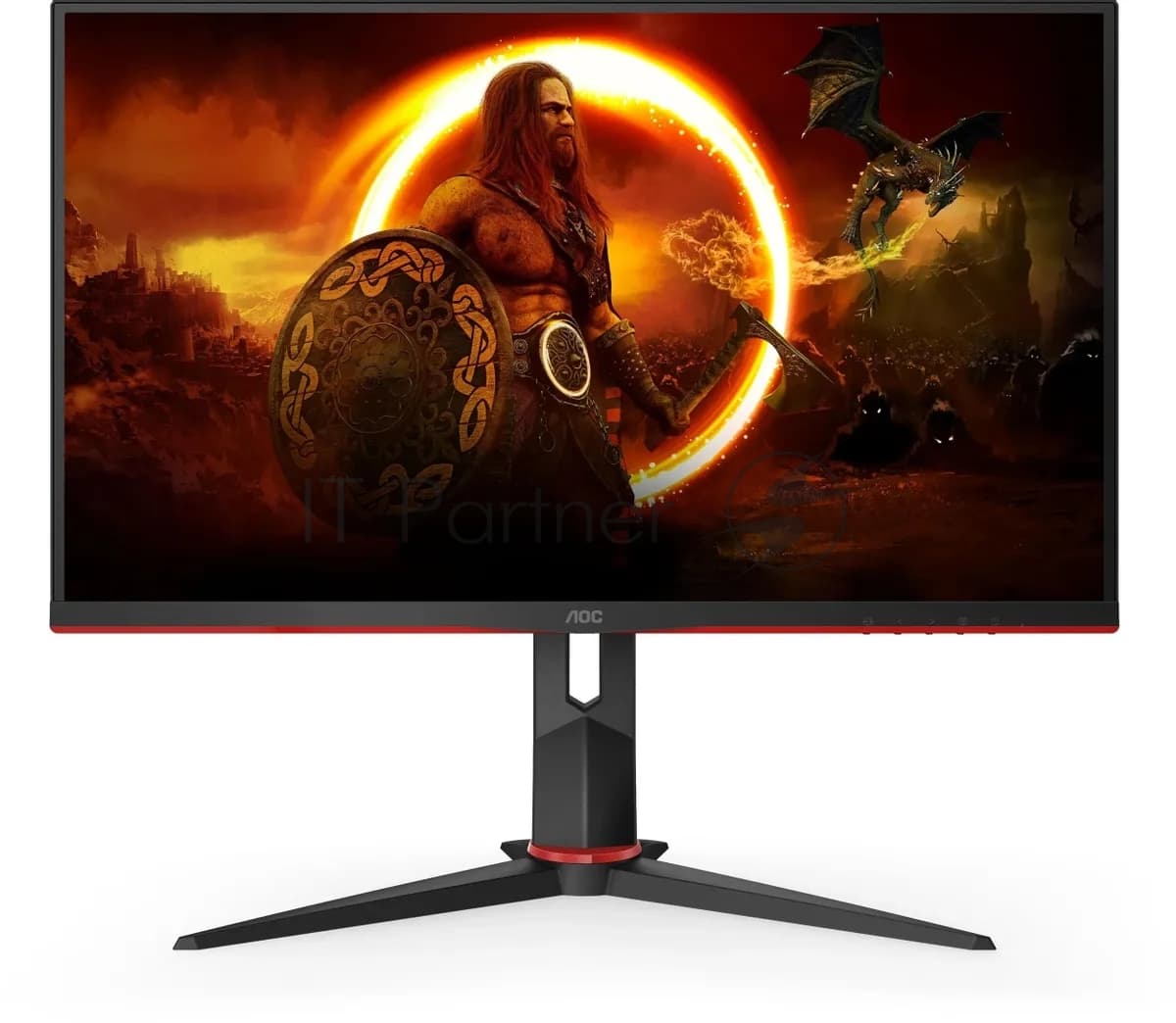 Монитор 27" AOC Q27G2U/BK VA 2560x1440, 144 Гц, 4 мс, 16:9, 250 кд/м2, 2xHDMI, 1xDP, 1x3.5 мм, черный