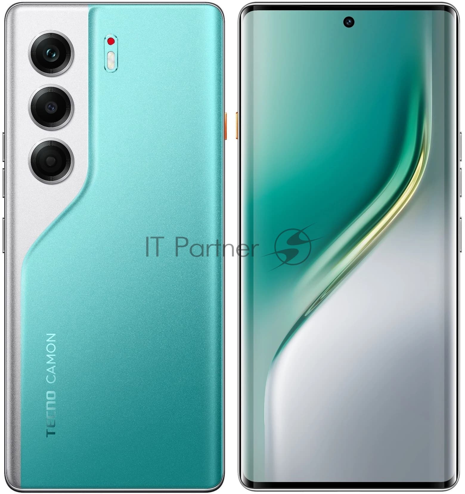 Смартфон Tecno Camon 40 Pro 5G 8+256Gb зеленый