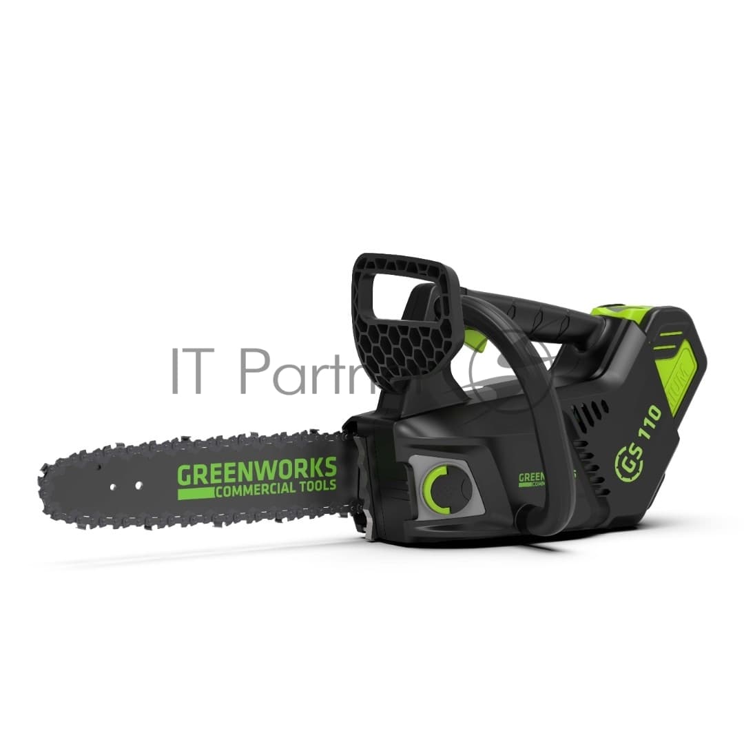 Пила цепная одноручная аккумуляторная GreenWorks GD40TCS (арбориста), 40V, 25,4 см, бесщеточная, без АКБ и ЗУ