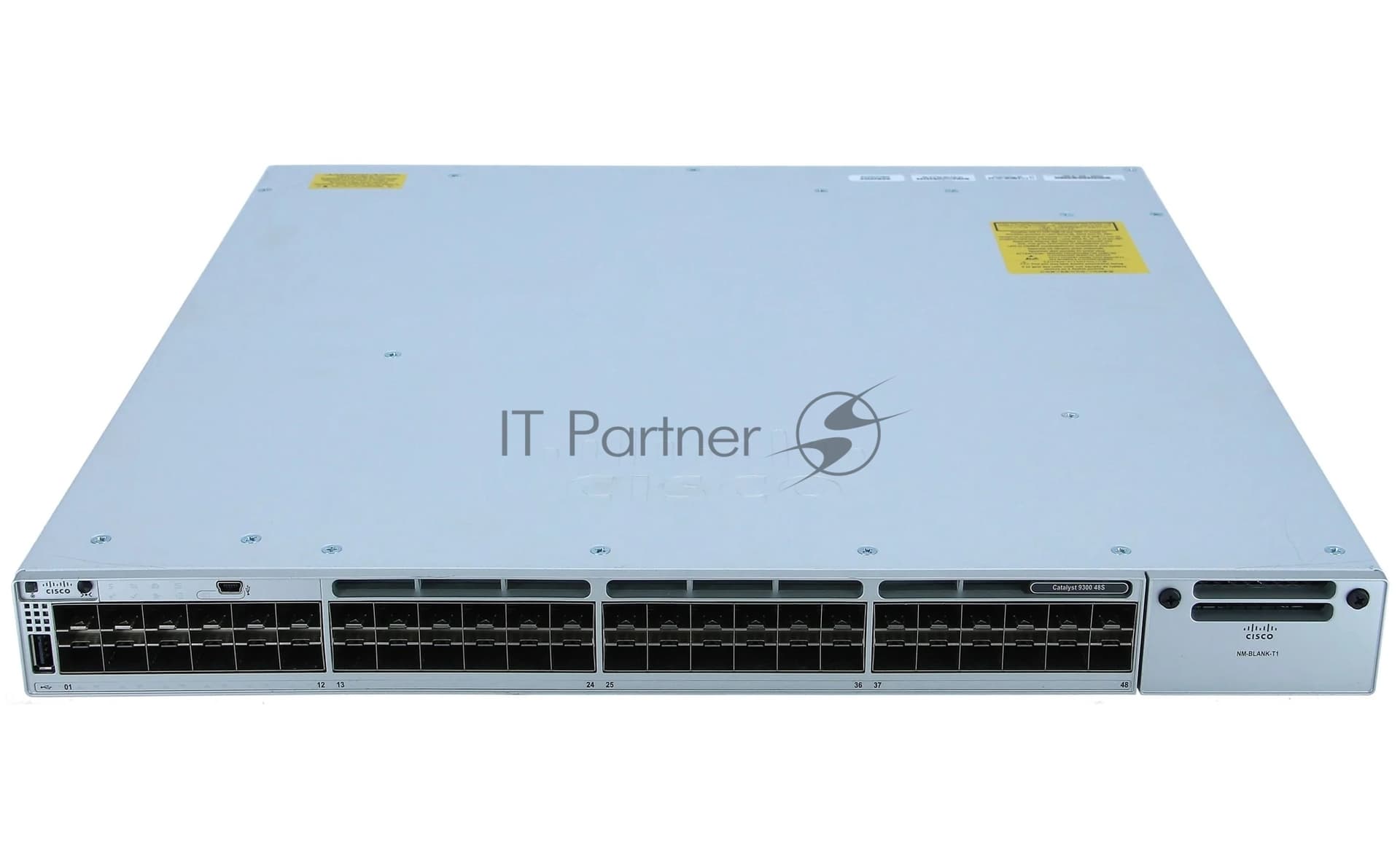 Коммутатор Cisco C9300-48S-A, 48×1 Гбит/с SFP, управляемый