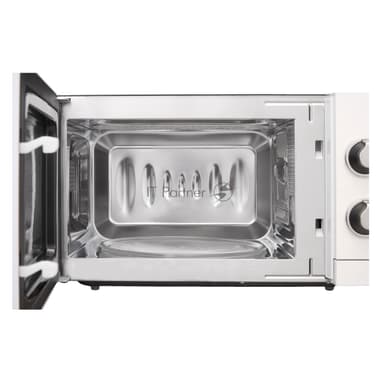 Микроволновая печь Korting KMO 815 RSI белый, 20 л, 700 Вт, переключатели — поворотный механизм