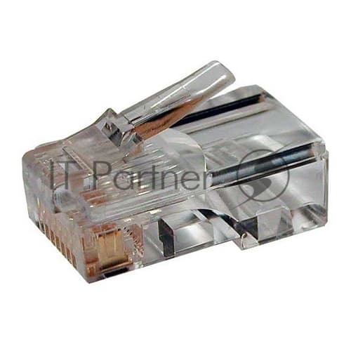 5bites US050A/US005A Коннектор RJ-45 8p8c, зол.напыление (100 шт.)