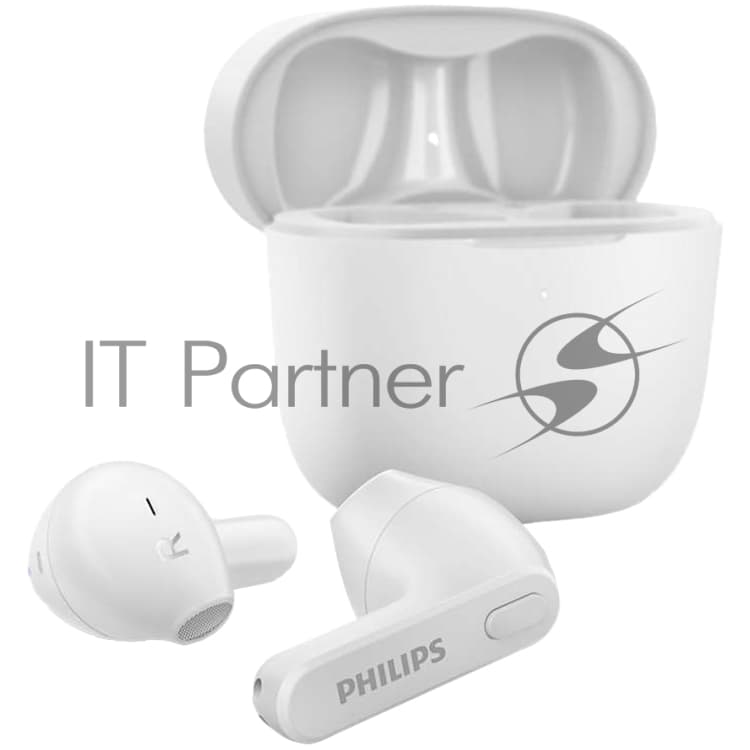 Наушники TWS Philips TAT2236WT/00 белый, вкладыши, Bluetooth, до 6 ч
