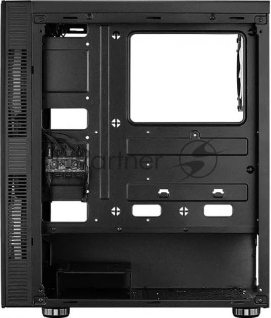 Компьютерный корпус Aerocool/Formula Python (3xUSB, 2xAudio, 0.5 мм,2x200 мм FAN, прозрачная стенка-закаленное стекло, ATX, без БП)