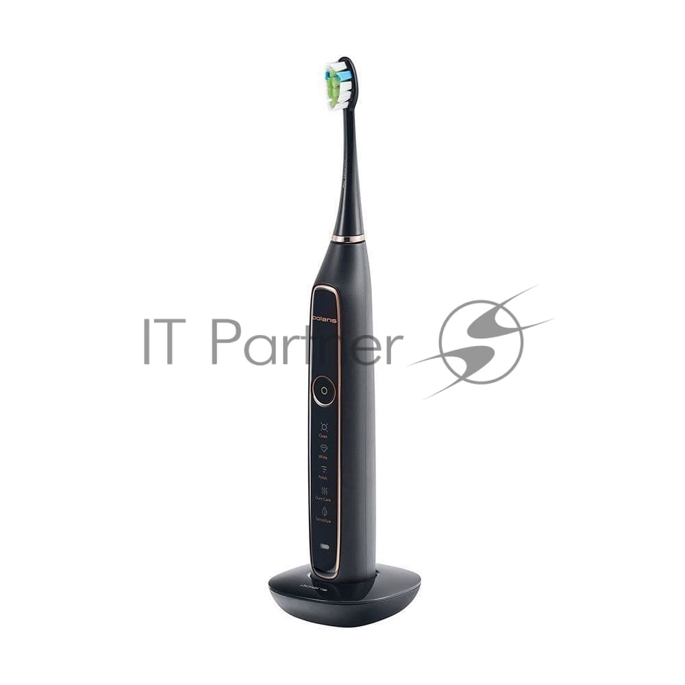 Электрическая зубная щетка PETB 0101 BL/TC (POLARIS), Черный