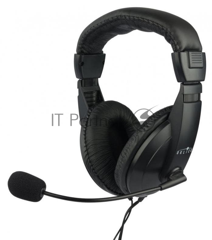 Гарнитура Oklick HS-M137V чёрный, проводная, 3.5 мм