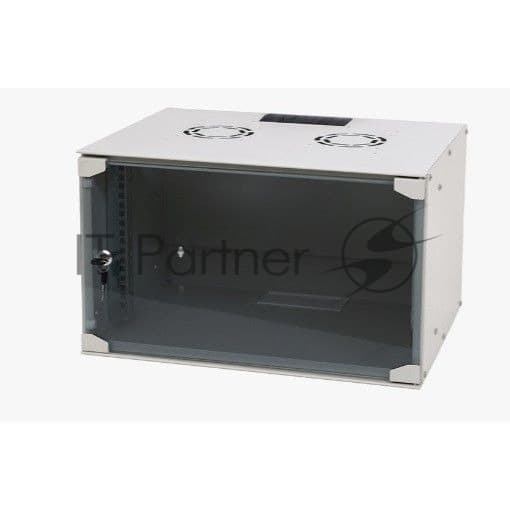 NeoMax <NM-CBWM-6U5240GKL-301-GY> Шкаф настенный телекоммуникационный, 6U 520x400