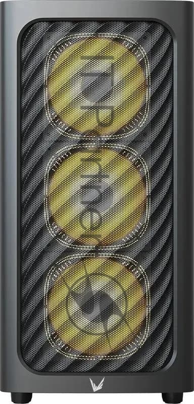 Компьютерный корпус Aerocool/Formula Air Mesh G3 черный без БП mATX 4x120мм 2x140мм 2xUSB 3.0 audio bott PSU