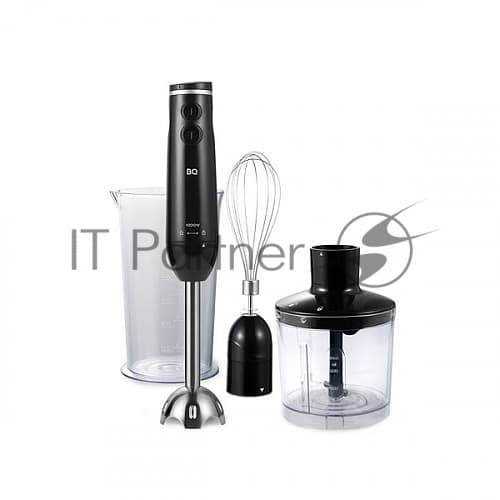 Блендер погружной BQ HB1031SS Black, Мощность 1000 Вт