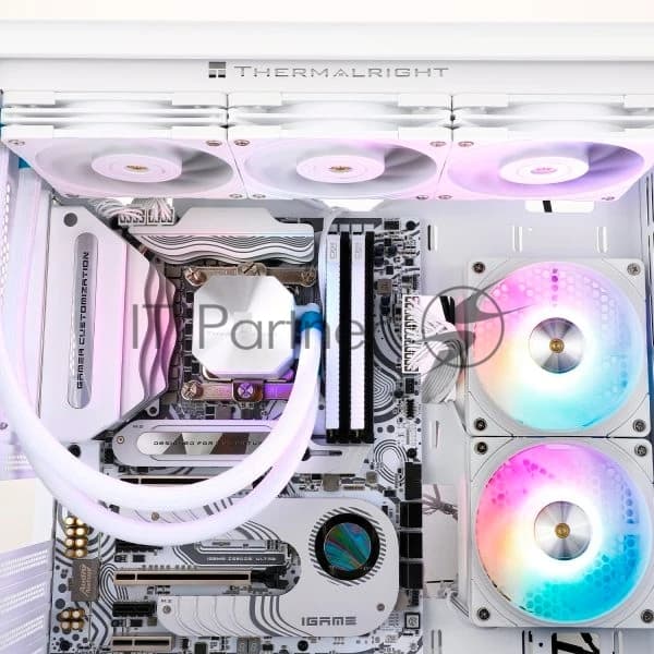 Система жидкостного охлаждения Thermalright Frozen Edge 360 Soc-AM5/AM4/1200/1700/1851 белый 4-pin 28.1dB Al Ret (F-EDGE-360-WH)
