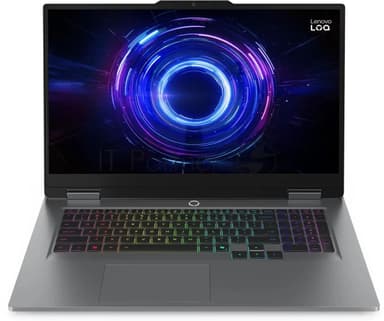 Ноутбук Lenovo LOQ 17IRX10 Core i7 13700HX 16Gb SSD1Tb NVIDIA GeForce RTX 5060 8Gb 17.3" IPS FHD (1920x1080) без ОС grey WiFi BT Cam (83JH0094RK)