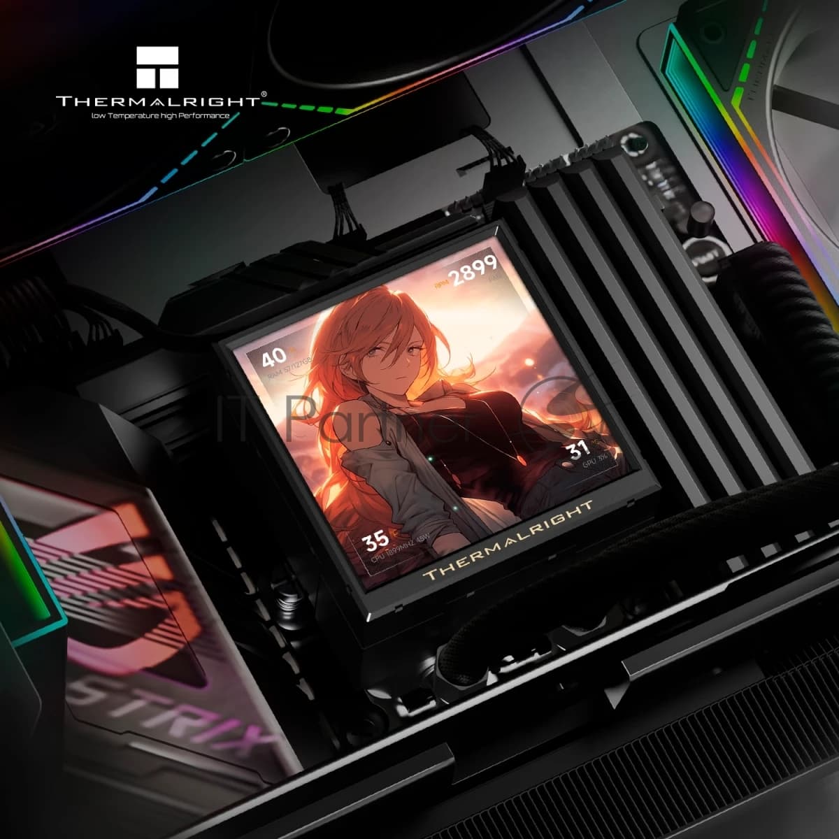 Система жидкостного охлаждения Thermalright Peerless Vision 360 ARGB Black