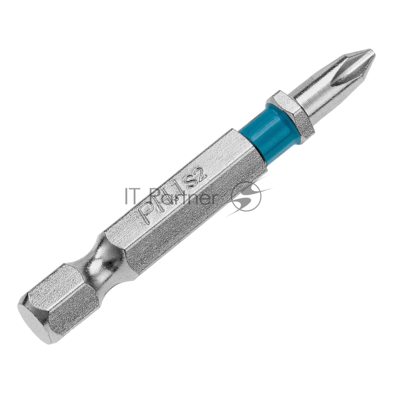 Бита Gross PH1х50мм, сталь S2, шестигр., 2 шт.