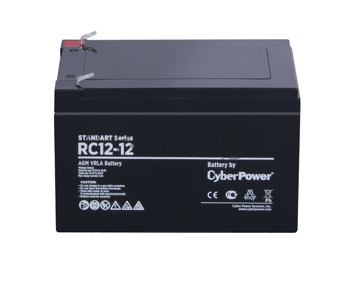 Батарея для ИБП SS CyberPower Standart series RC 12-12 / 12V 12 Ah