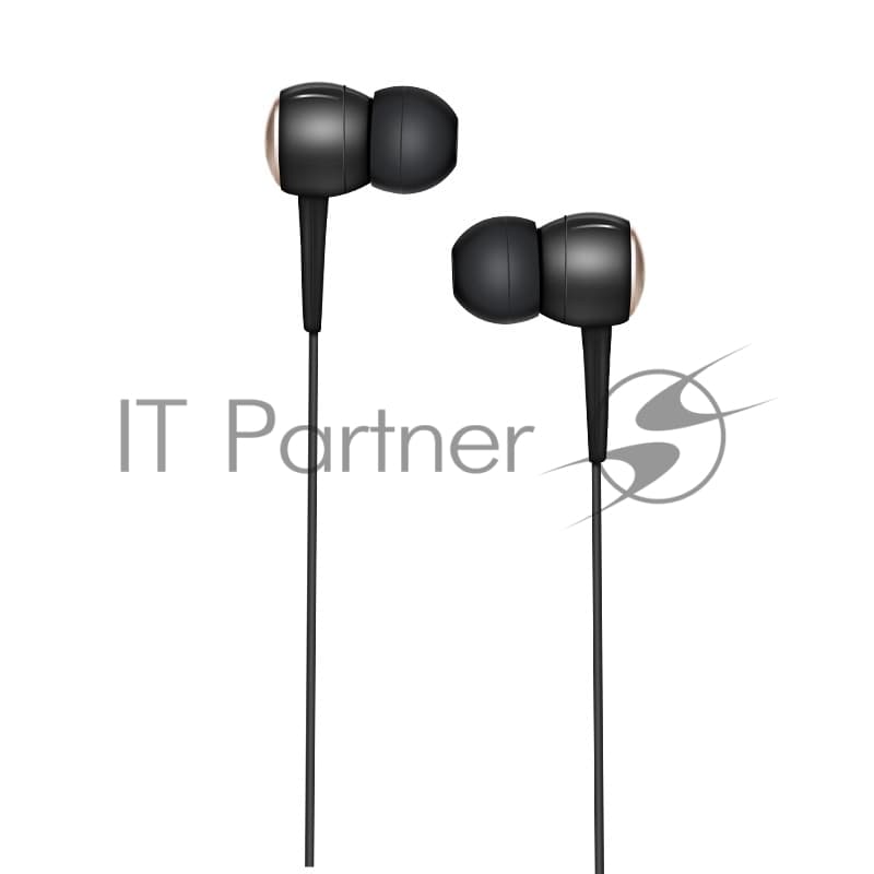 Наушники HOCO М19 Drumbeat universal с микрофоном, 3.5мм mini jack, черный
