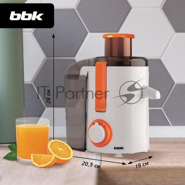 Соковыжималка BBK JC060-H20 белый/оранж
