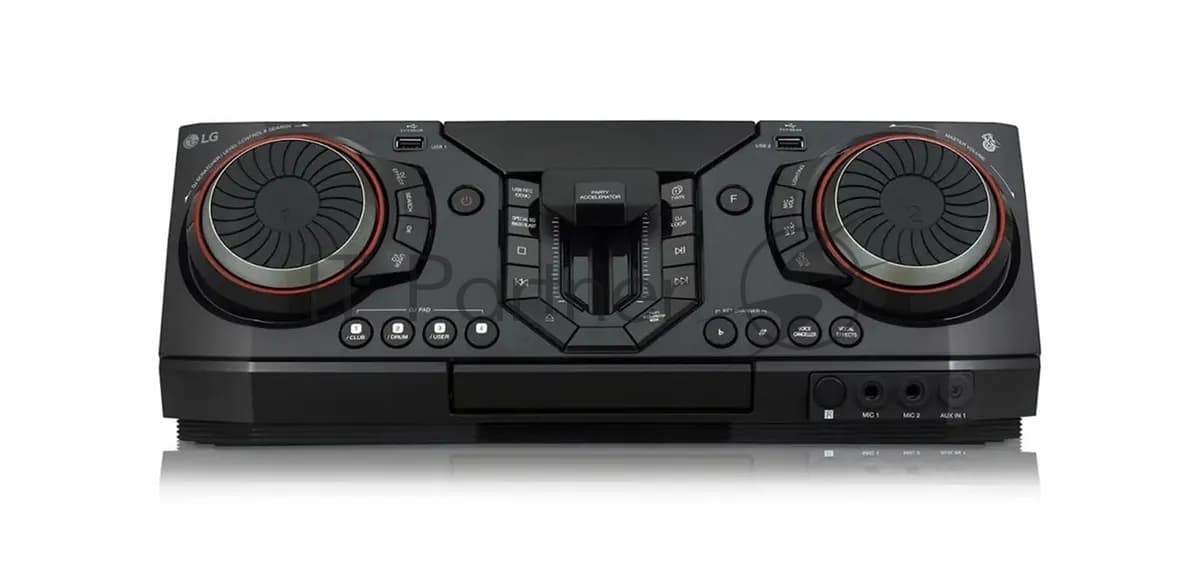 Минисистема LG CL98-FS черный 3500Вт FM USB BT