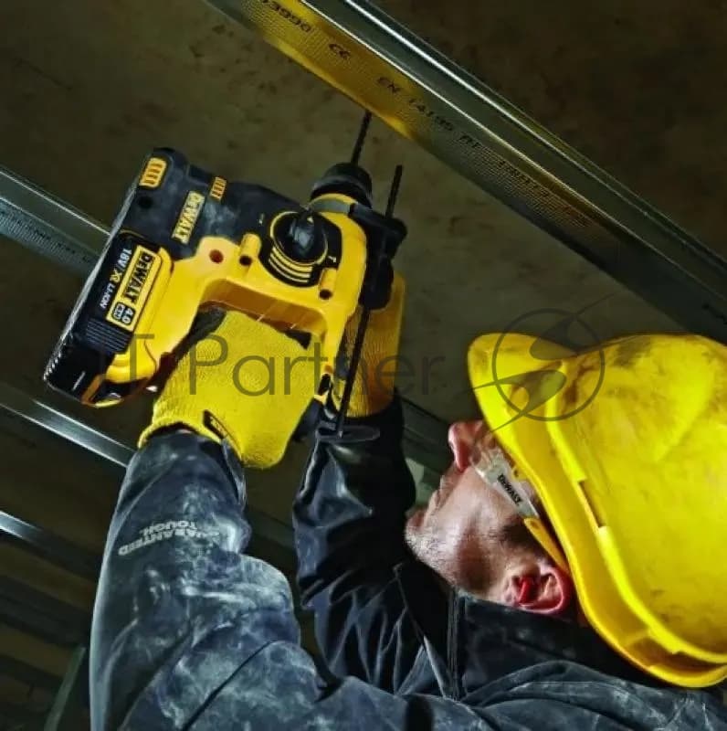 Перфоратор DeWalt DCH253M2-QW, SDS-plus, 18 В, 2.1 Дж, от аккумулятора