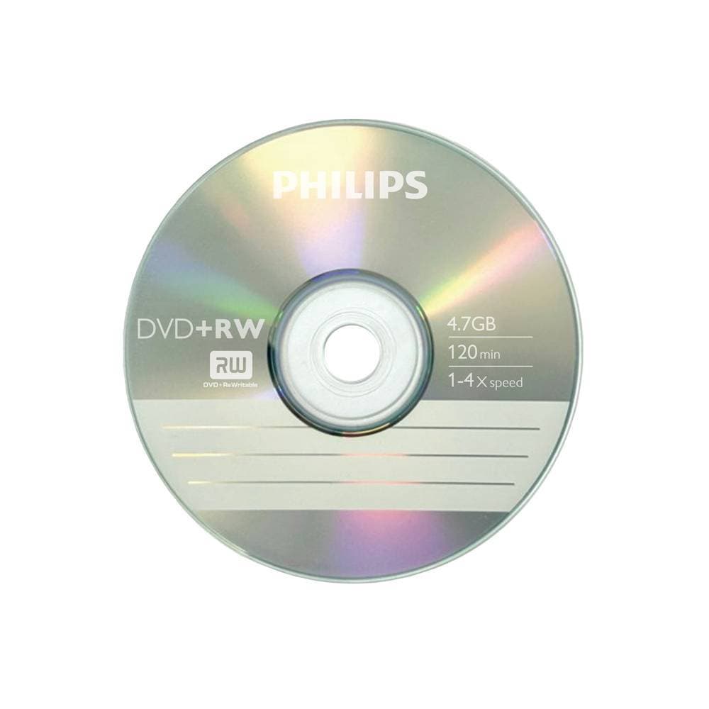 Диск DVD+RW Philips 4.7GB 4x Paper Cover (1 шт.)