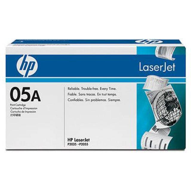 Картридж лазерный HP 05A CE505A черный бар.в компл. (2300стр.) для HP LJ P2035/2055