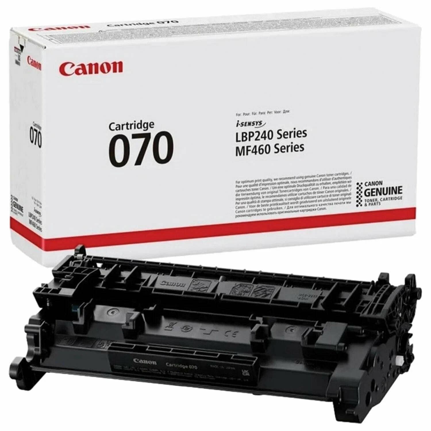 Картридж лазерный Canon CRG 070 BK черный (3000 стр) для Canon MF240/460 series