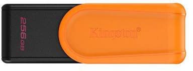 Флеш накопитель 256GB Kingston DataTraveler Exodia S, USB 3.2 Черный/оранжевый