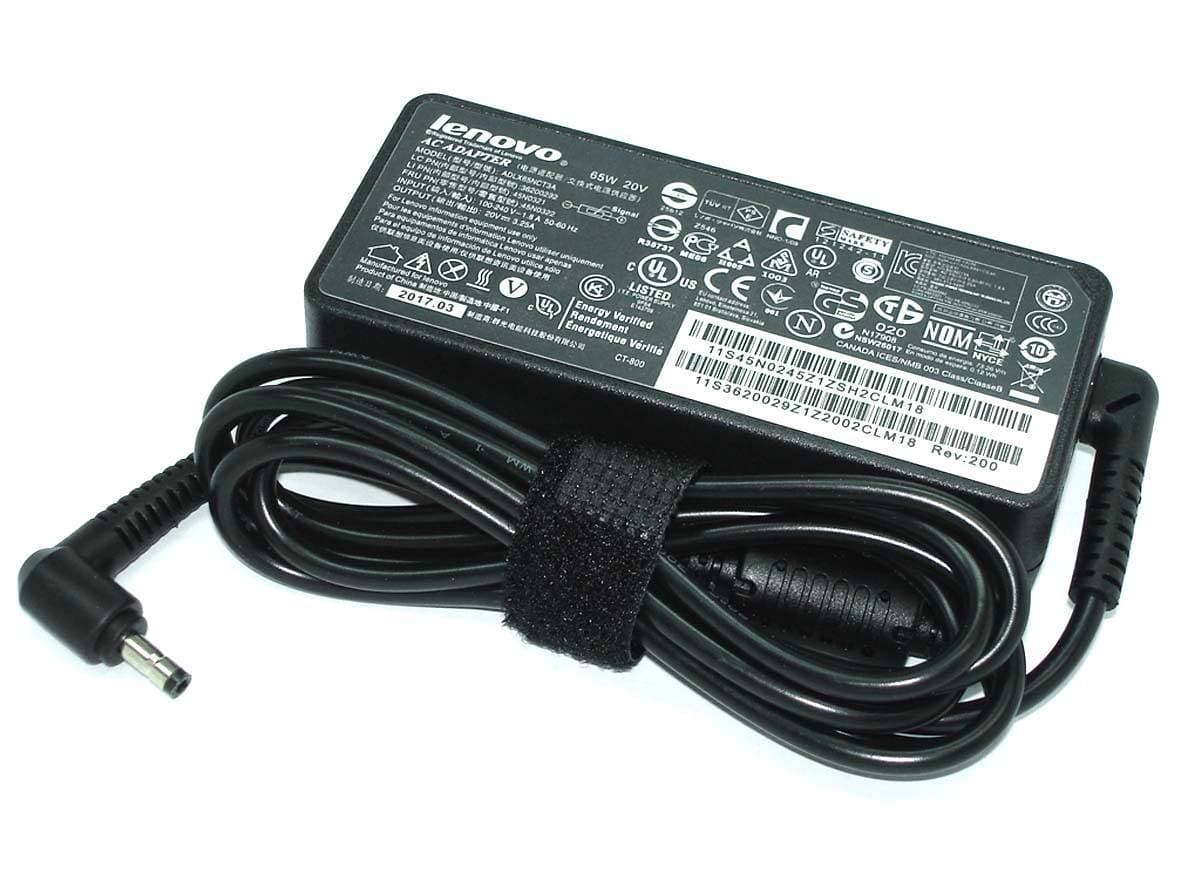 Блок питания для Lenovo 20V 3.25A 65W (4.0x1.7mm) (45N0322/45N0321)