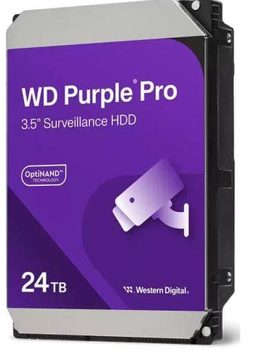 Жесткий диск Western Digital Purple Pro WD240PURP 24ТБ 3,5" 7200RPM 287MB (SATA III)