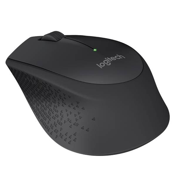 Мышь беспроводная Logitech M280 Black черная, оптическая, 1000dpi, 2.4GHz,USB-ресивер, бесшумная