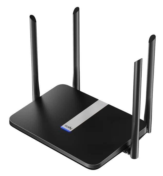Cudy X6 V2.0 Двухдиапазонный гигабитный роутер AX1800, 2,4/5 ГГц, до 1775 Мбит/с, LAN 4x1 Гбит/с, WAN 1x1 Гбит/с, IPv6