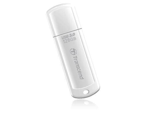 Флеш накопитель 128GB Transcend JetFlash 730 USB 3.1, Белый