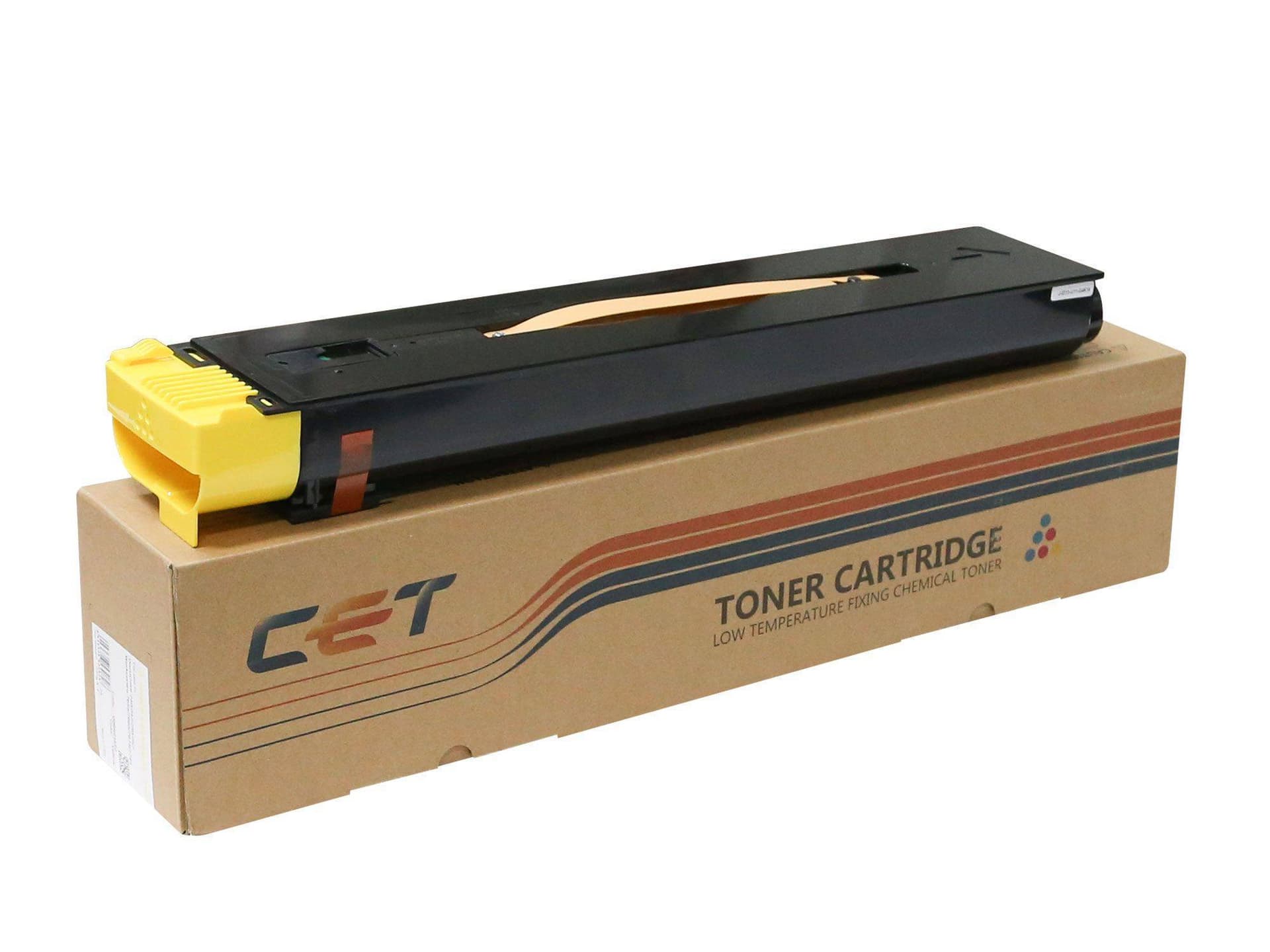 -/ Тонер-картридж ЖЕЛТЫЙ DC250, 2x34K DC240/250/242/252 Toner CT Yellow(2 bottles) (CET)