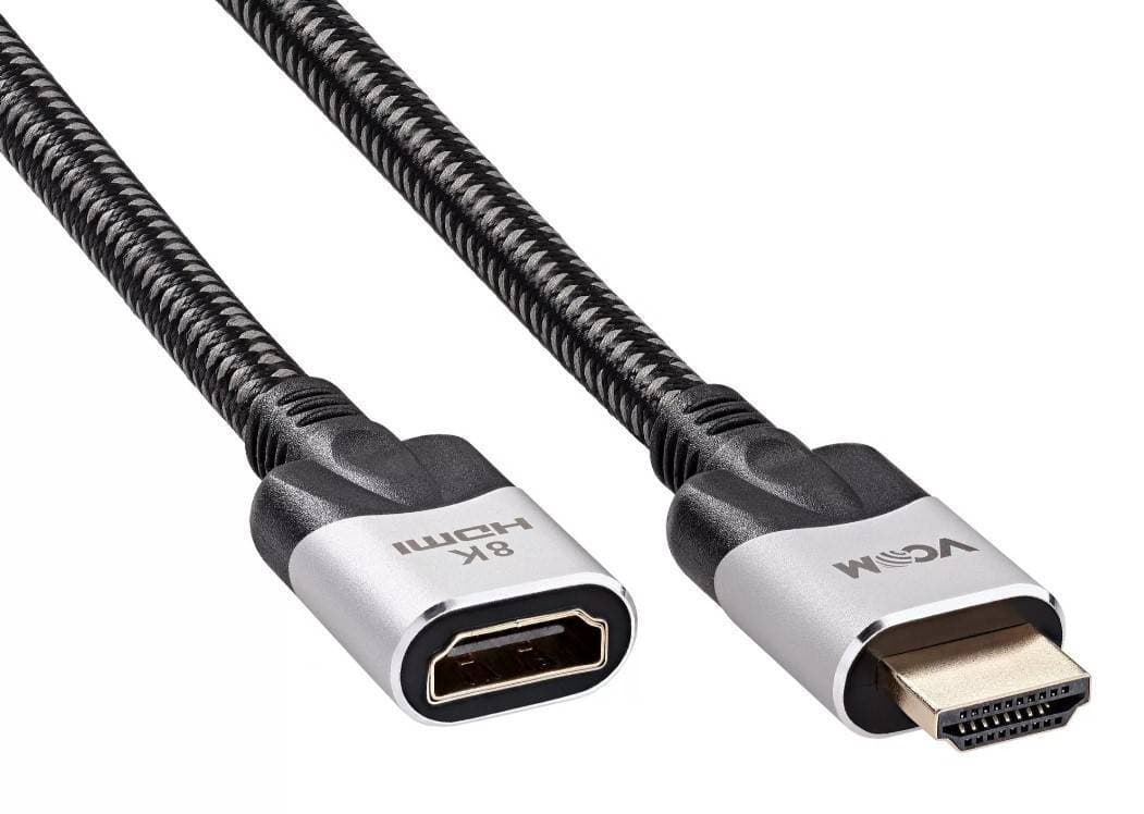 Кабель/ Кабель удлинительный HDMI 2.1v, 8K@60Hz, 1m, медь, VCOM <CG516M-1.0>