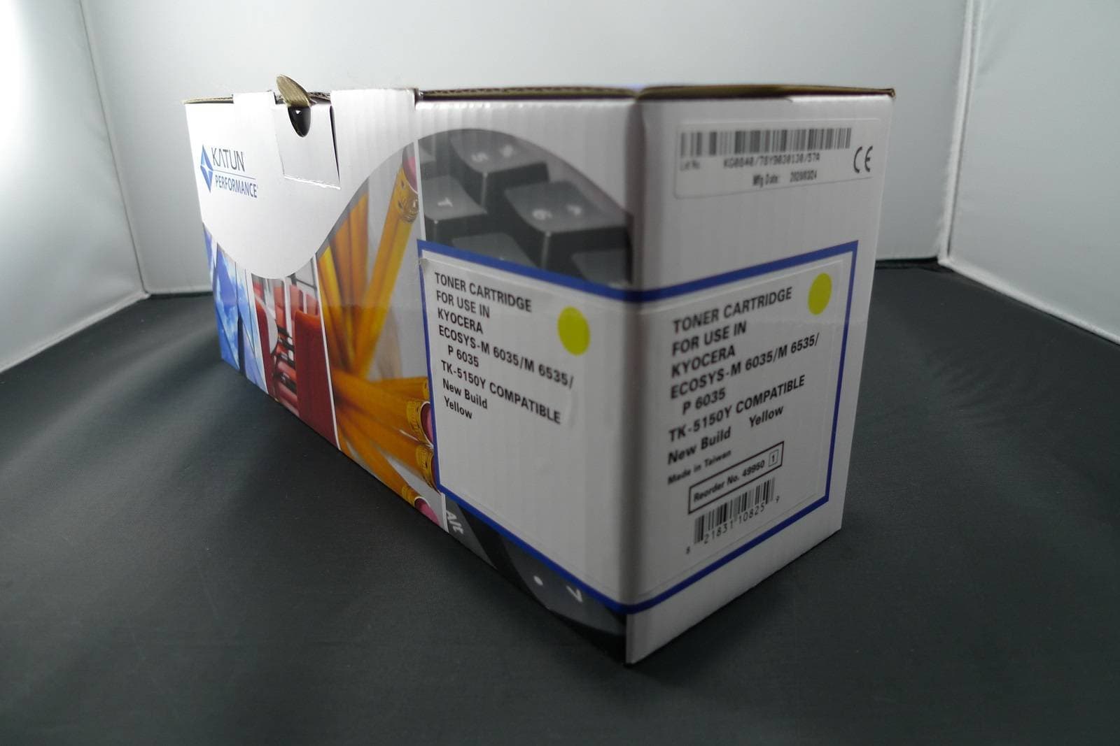 Тонер-картридж для Kyocera Ecosys P6035CND/M6035CIDN/6535CIDN TK-5150Y yellow 10K Katun