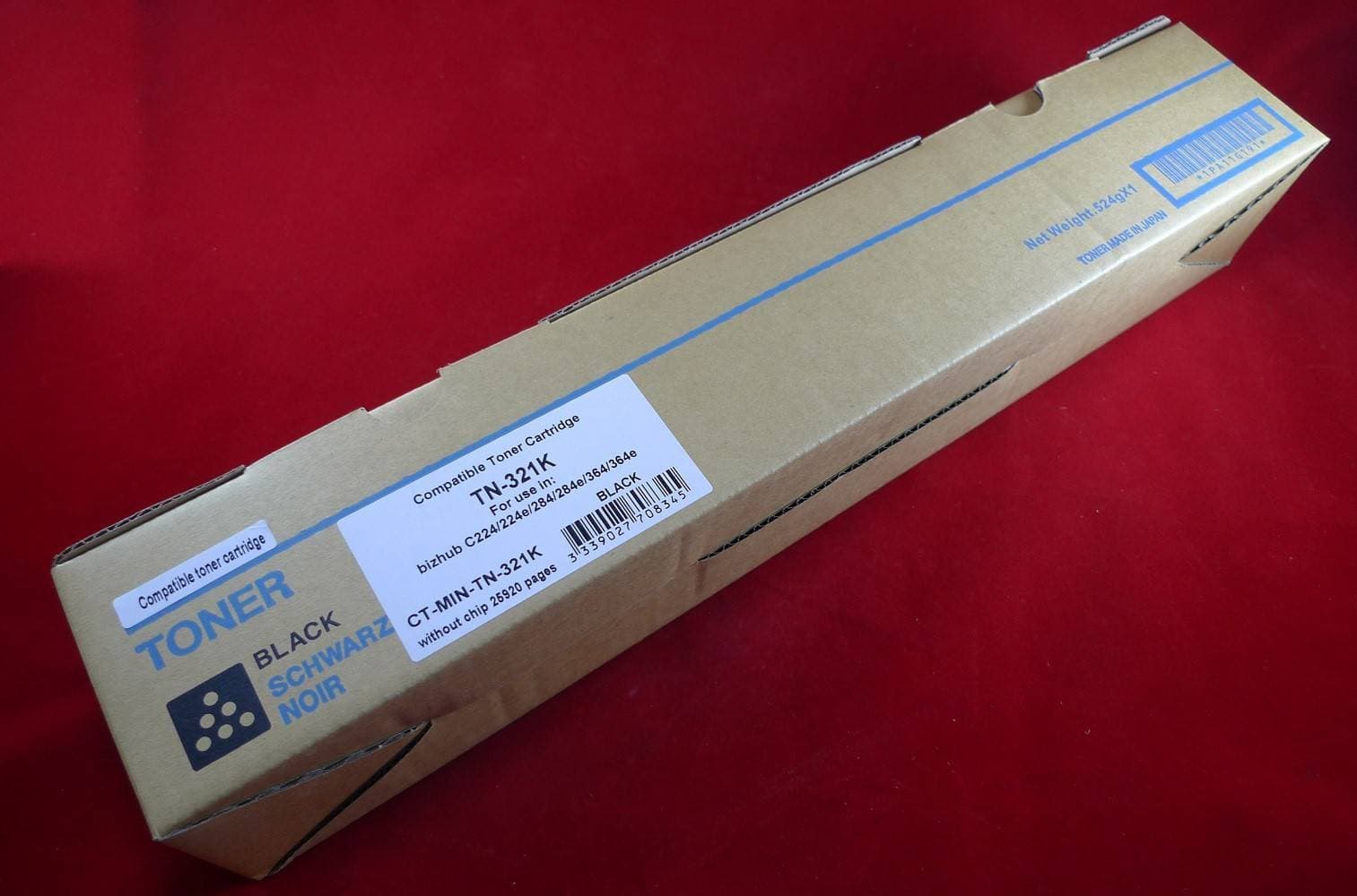 Тонер Konica-Minolta bizhub C224/224e/284/284e/364/364e TN-321C cyan 25K ELP Imaging®